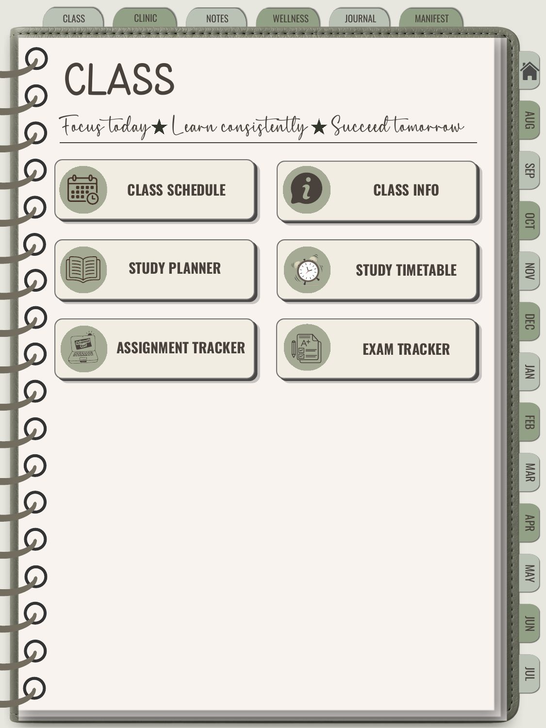 Dental Hygiene Student Planner preview: view 12 of 14