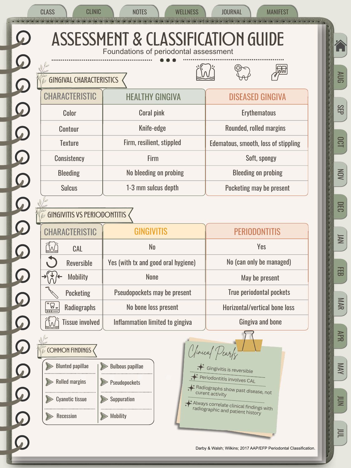 Dental Hygiene Student Planner preview: view 9 of 14